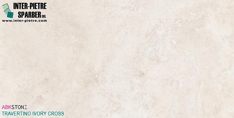 ABK Travertino Ivory Cross