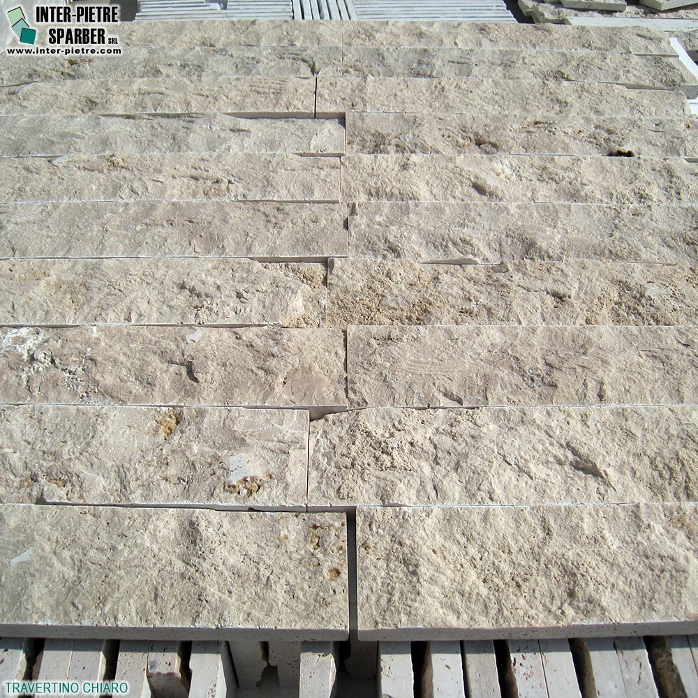 Riemchen Travertino Chiaro