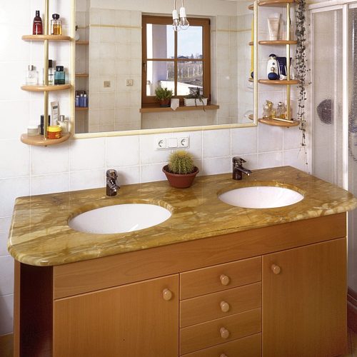 Giallo Siena Waschtisch